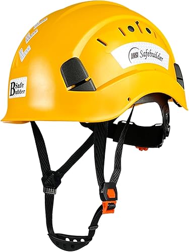 Vista 15 de Casco de Seguridad para Construcción ABS Casco Duro Sistema de Ventilación Ajustable Cascos Duros Protección de Cabeza para Trabajo Industrial