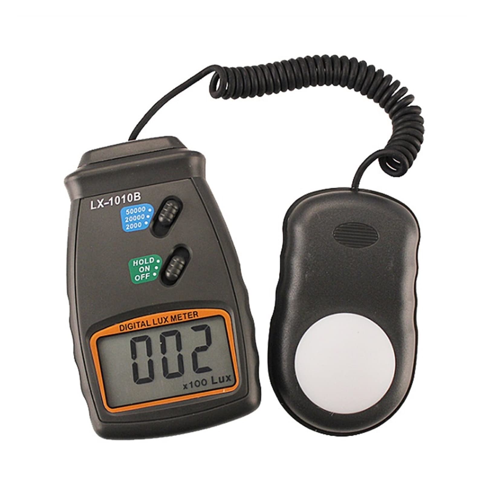 LNHHG LX1010B Illuminometer 3 Range Digital LCD 50,000 Lux Meter Photometer Luxmeter Light With Storage Bag(2)