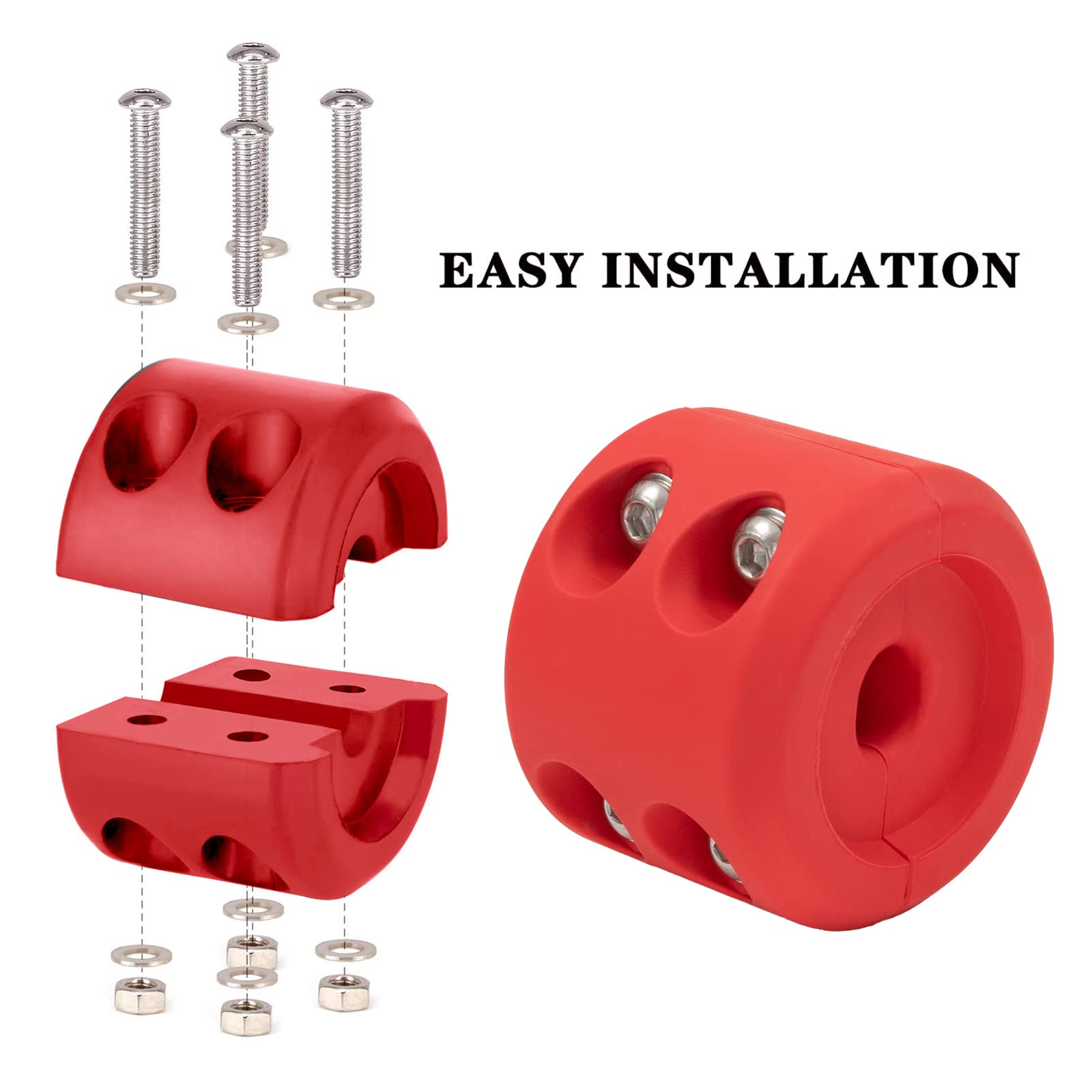 Buy Gancio del cavo Stop Stop Gomma Cuscino per ATV UTV Winch at