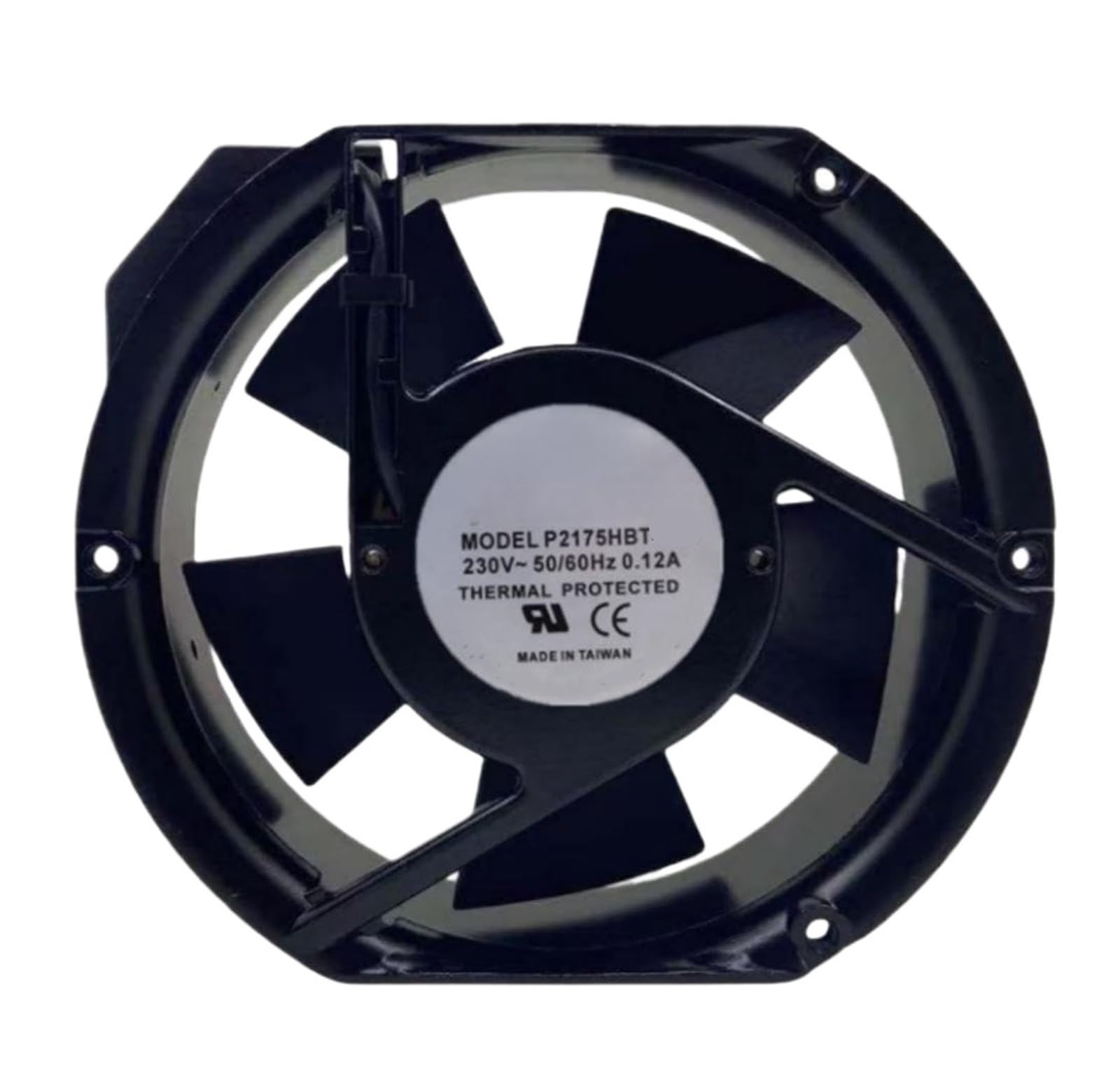 ZBWZXBDJ Fan P2175HBT AC220/240V 17251 17CM 2 wire
