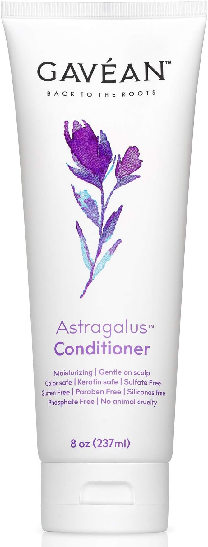 Astragalus Natural Restorative Conditioner, 8 Fl Oz, Sulfate Free All Hair Types