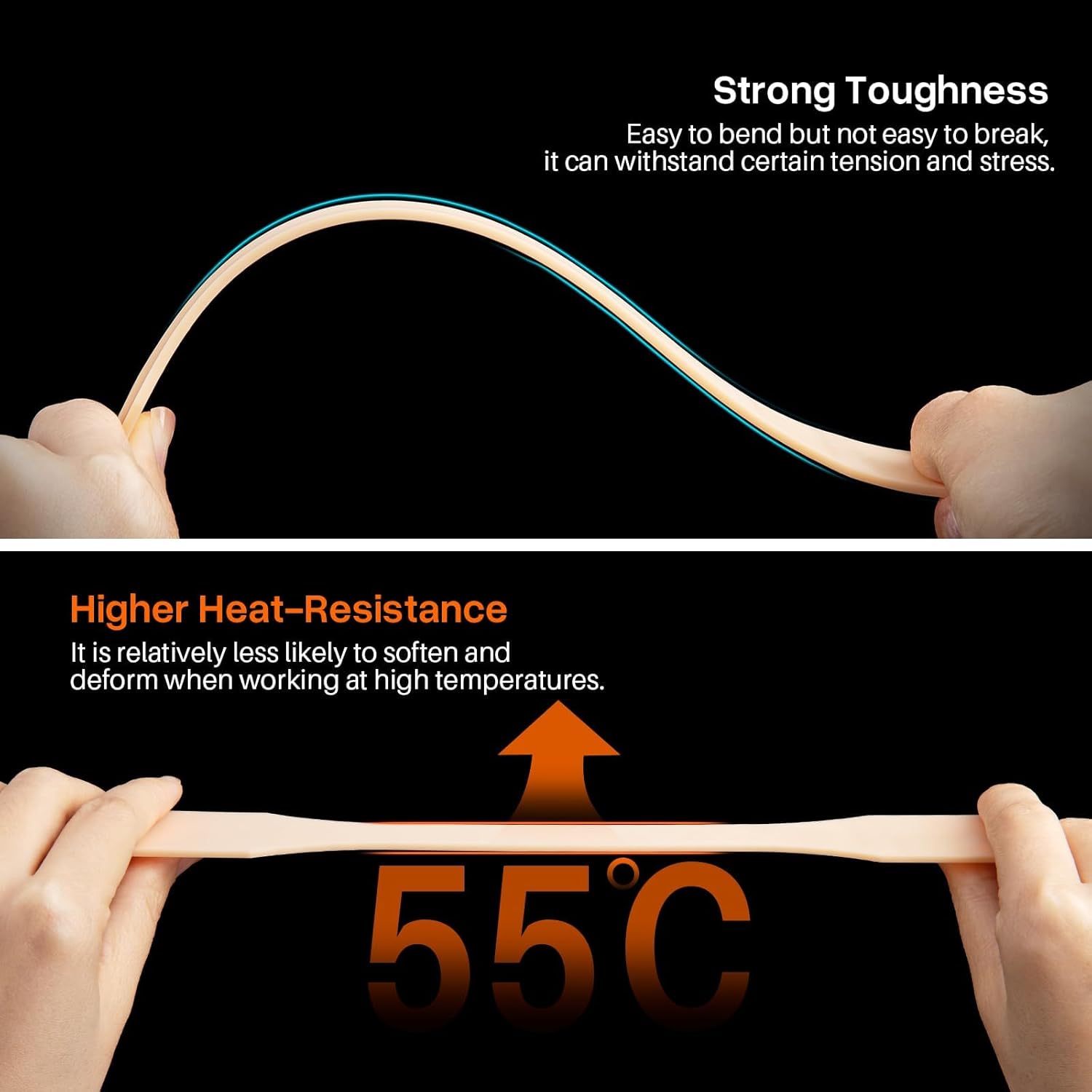 ELEGOO ABS-Like Resin 3.0 Pro, 3D Printing Resin with Higher Scratch-Resistance, High Toughness, High Precision, Fast Curing 405nm UV Resin for MSLA/LCD/DLP 3D Printers, White 2000g