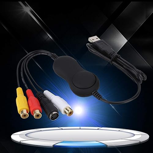 Miniatura 2 de Tarjeta de captura de video, USB2.0 Tarjeta de captura de video analógico Grabber Recorder Soporte NTSC, formato de video PAL TV para WINDOWSLinux.