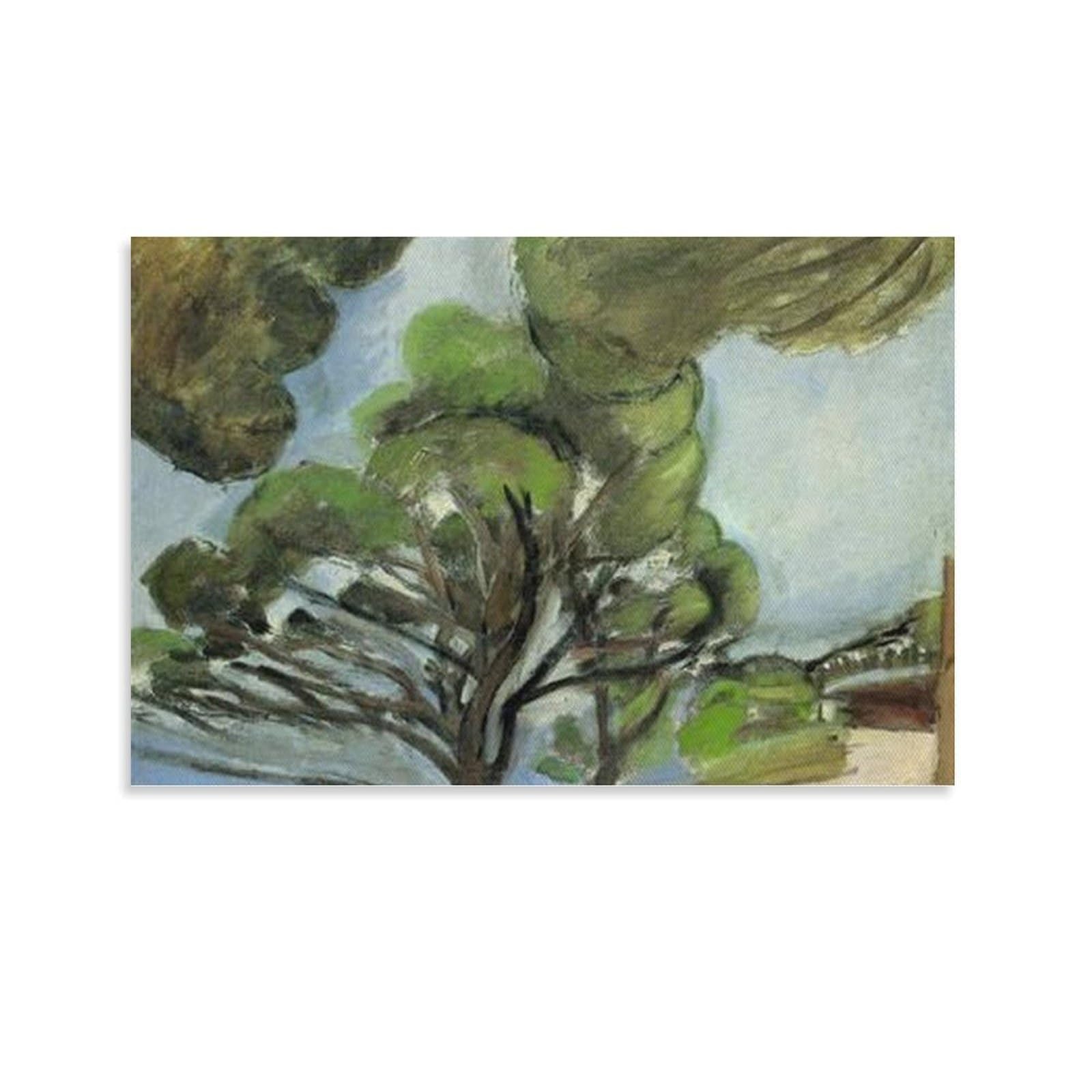 SXDMOUBK Henri Matisse Landscape Print - Famous Painting Poster (2) Canvas Art And Wall Picture Modern Family Bedroom Decor 20x30inch(50x75cm)