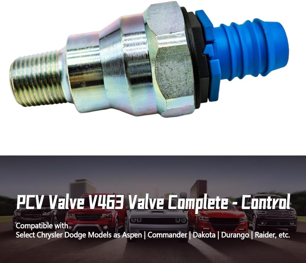 53032925AC PCV Valve Fit for Dodge Dakota Durango Fit for Jeep Commander Grand Cherokee Fit for Chrysler Aspen for Viper 4.7L Crankcase Vent Valve
