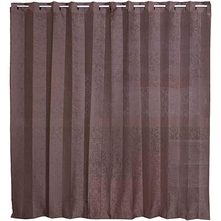 Amazon 押入れ用アコーディオンカーテン 2枚組 ブラウン カーテン オンライン通販
