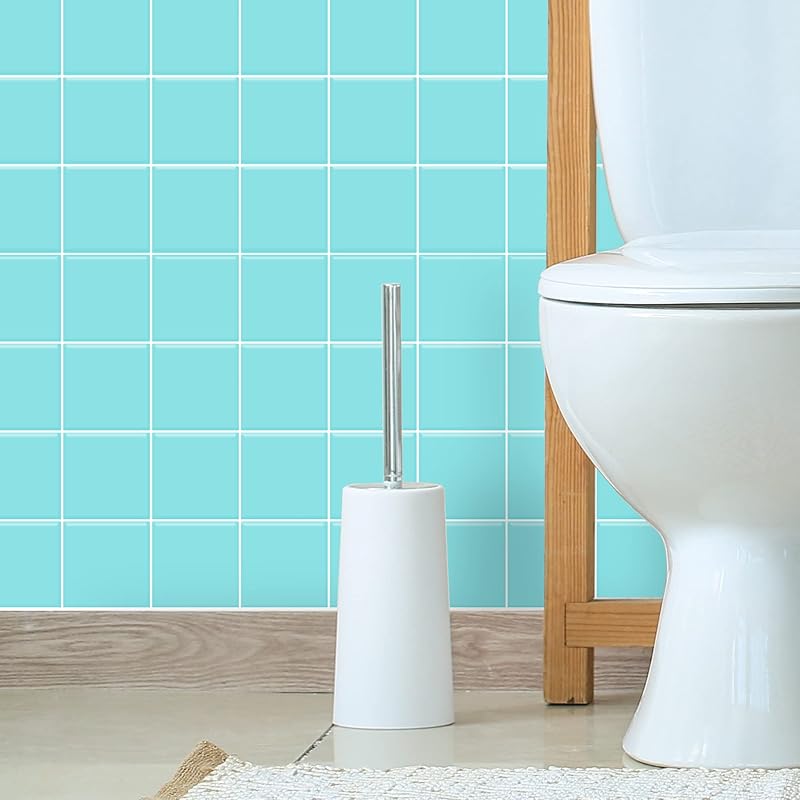 Diy 工具 ガーデン ポケットいっぱい Remecle タイルシール モザイク タイル ウォール シート 3d 立体 25cmx25cm ホライゾンブルー 10枚セット キッチン シール 壁紙 タイル 耐熱 防水 防汚 リフォーム キッチン 洗面所 トイレ 賃貸 リメクル ホライゾン