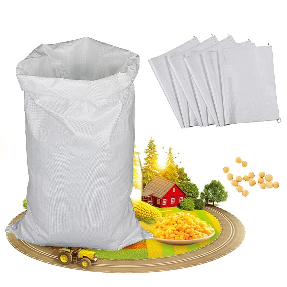 Sacchi Antiallagamento 10 Pezzi - 100x60 Cm, Portata Fino A 50 Kg - Per Inondazioni E Materiali