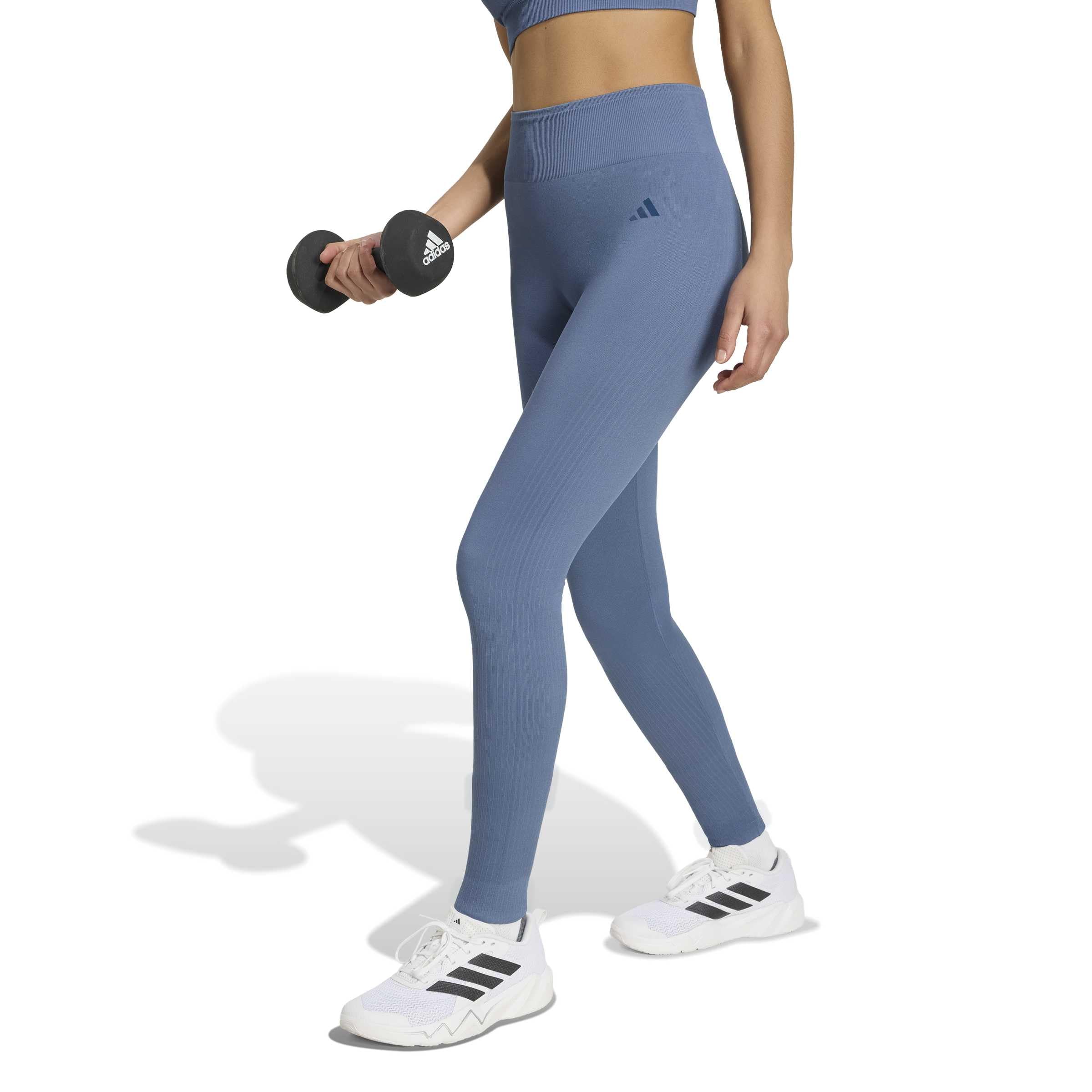 adidas Women's Workout Essentials Leggings, komplette Länge, gestrickt