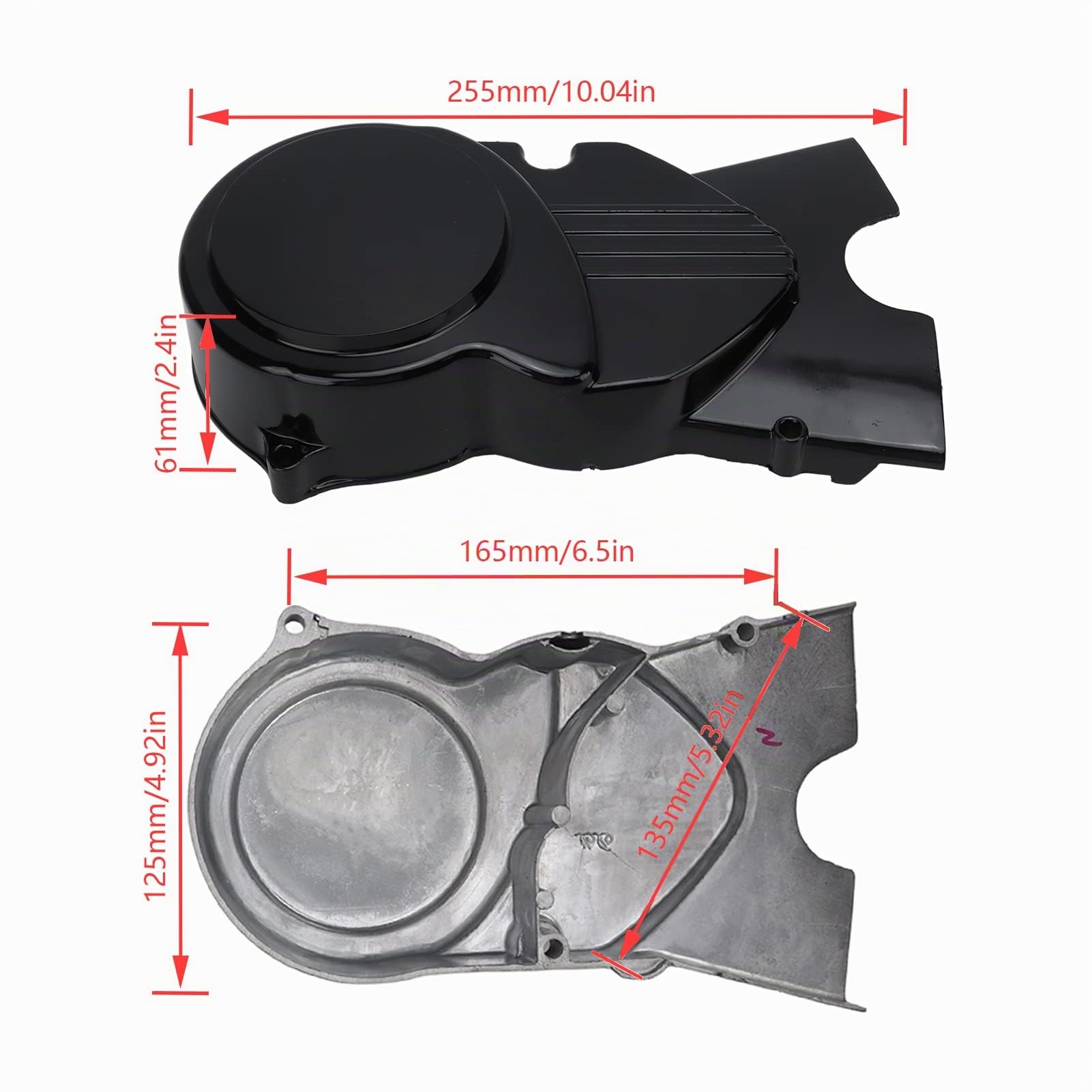 Coperchio dello statore del motore sinistro del motociclo, carter universale in lega di metallo per 50cc 70cc 90cc 110cc 125cc cinese Dirt Pit Bike