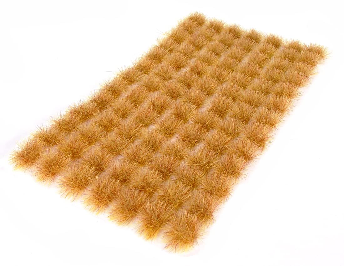 Warpainter scenics 6mm Scrub Grass Tufts x117 Self Adhesive Static Model -