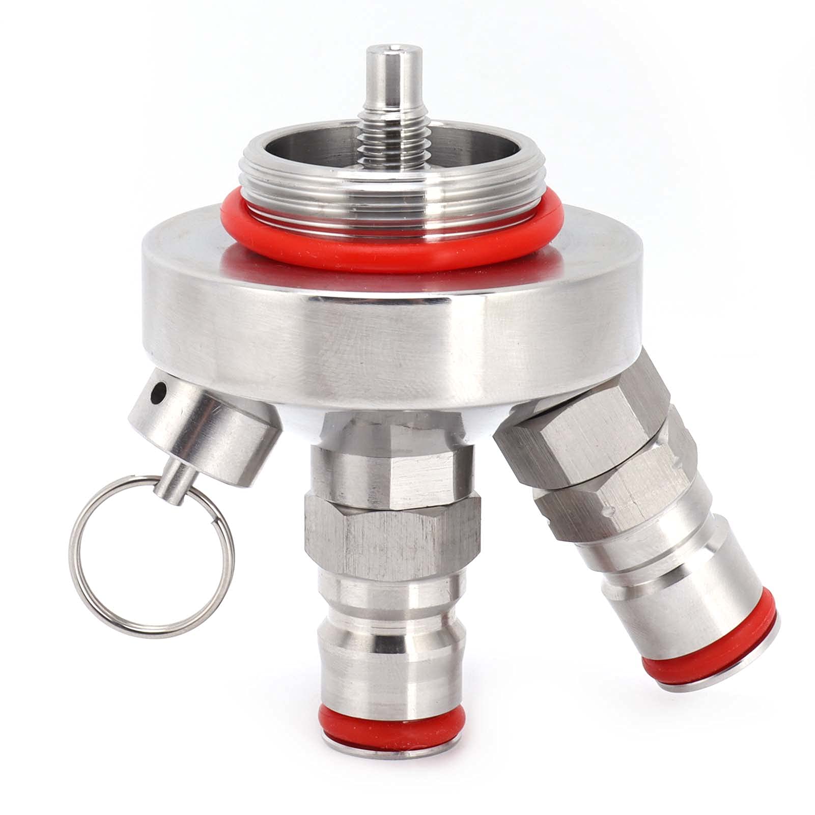 Kikumi Mini Barril Dispensador de Cerveza Kit de Acero Inoxidable para
