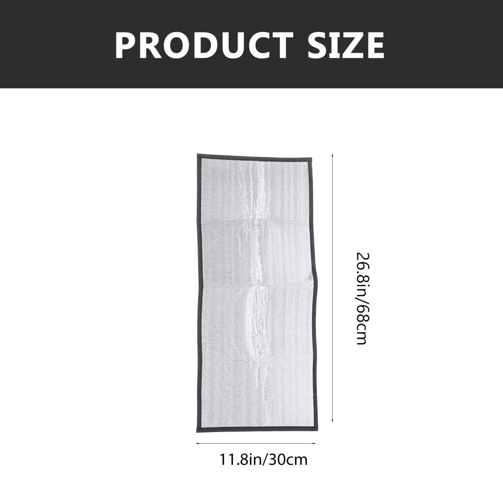 balacoo Aluminum Film and Pearl Cotton Heating Pad Reptile Reflective Film Insulation Pad for Small Pets