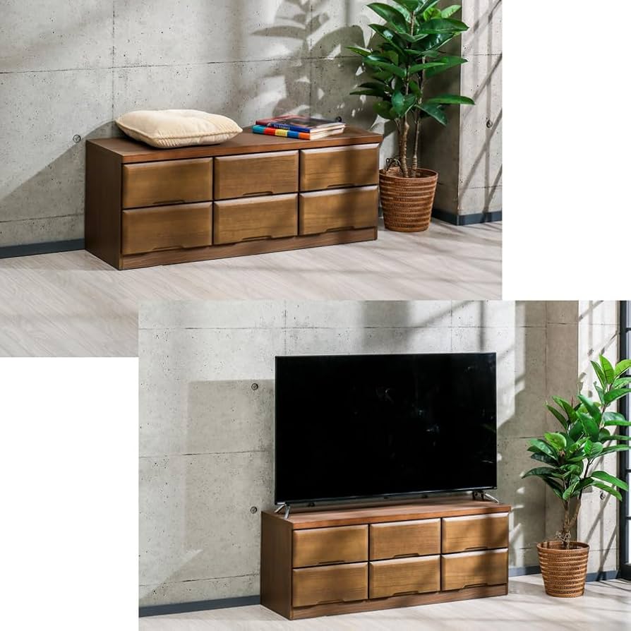 国産2段ベンチローチェスト 120cm幅 ショコラ (ブラウン) Amazon｜ADmart ショコラ 国産120-2段ベンチローチェスト 120cm