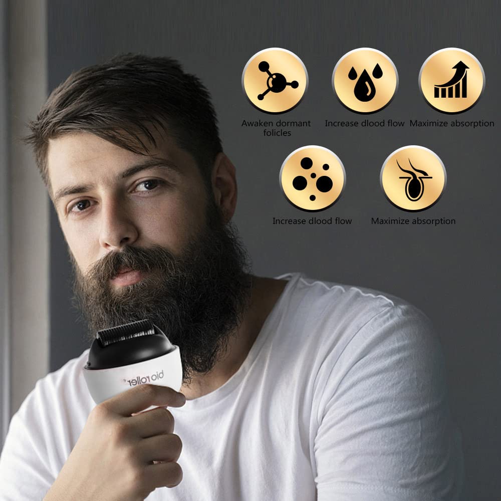 Micro Derma Roller Stamp 1200 aghi in titanio per riduzione dei pori, schiarimento della pelle e crescita dei capelli