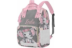 Customize Diaper Bags for Girls with Embroidered Name
