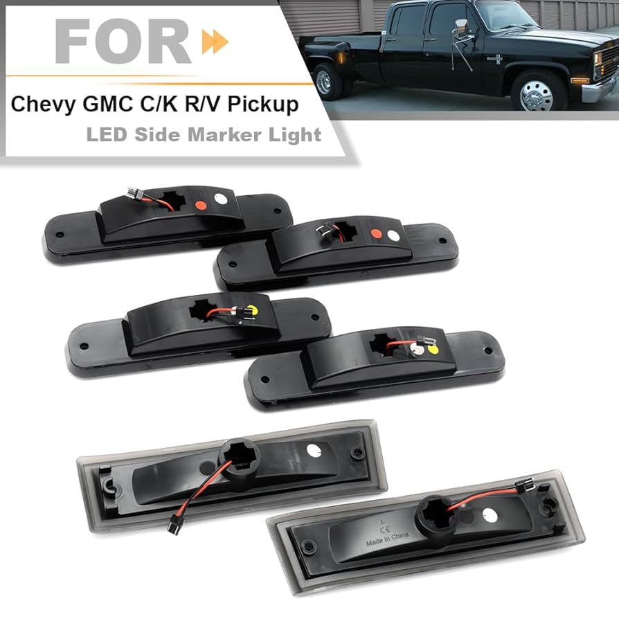 Amazon.com: Led Side Marker Lights Replacement for 1981-1987