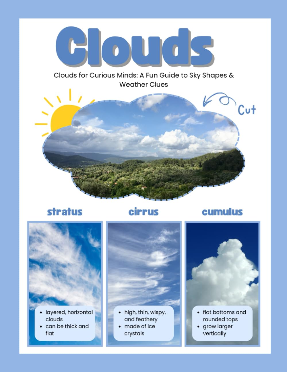 Clouds for Curious Minds: A Fun Guide to Sky Shapes & Weather Clues
