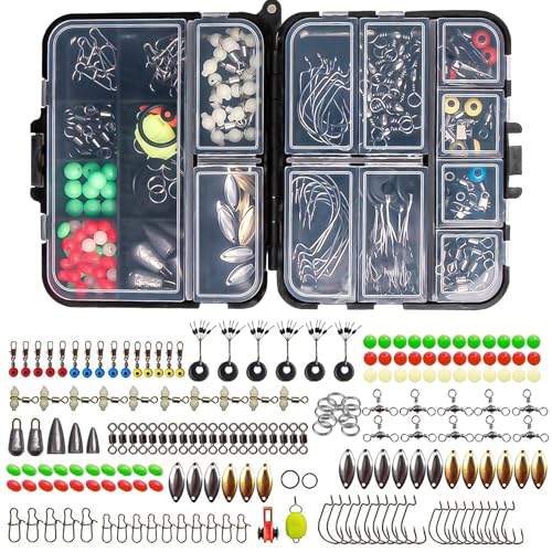 SANTUO Kit d'accessoires de pêche en mer 183 pièces...