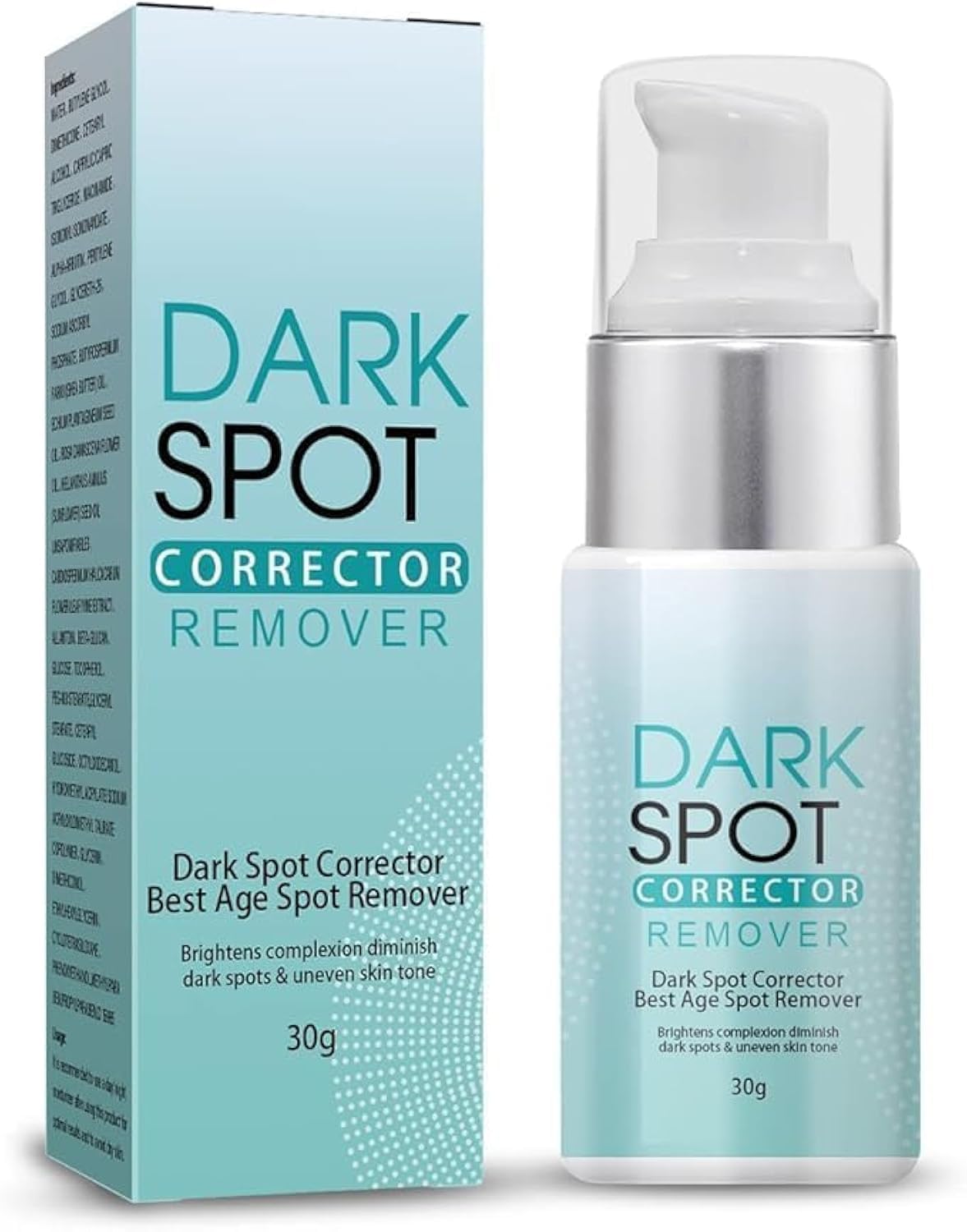 Dark Spot Remover for Face and Body - Dark Spot Corrector for Age Spot Sun Spot Freckles Melasma Brown Spot - Hyperpigmentation Treatment - Faded Spot Correcting Serum for Face Inner Thighs Hands（30g）