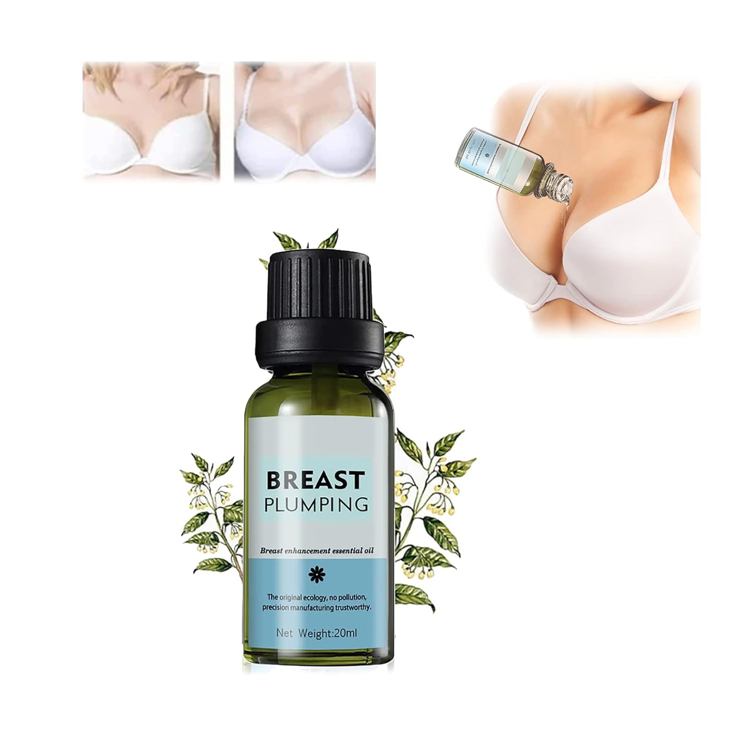 Breast Plumping Oil, Breast Pumping Oil, Breast Plumping Pumping Essentials Oil