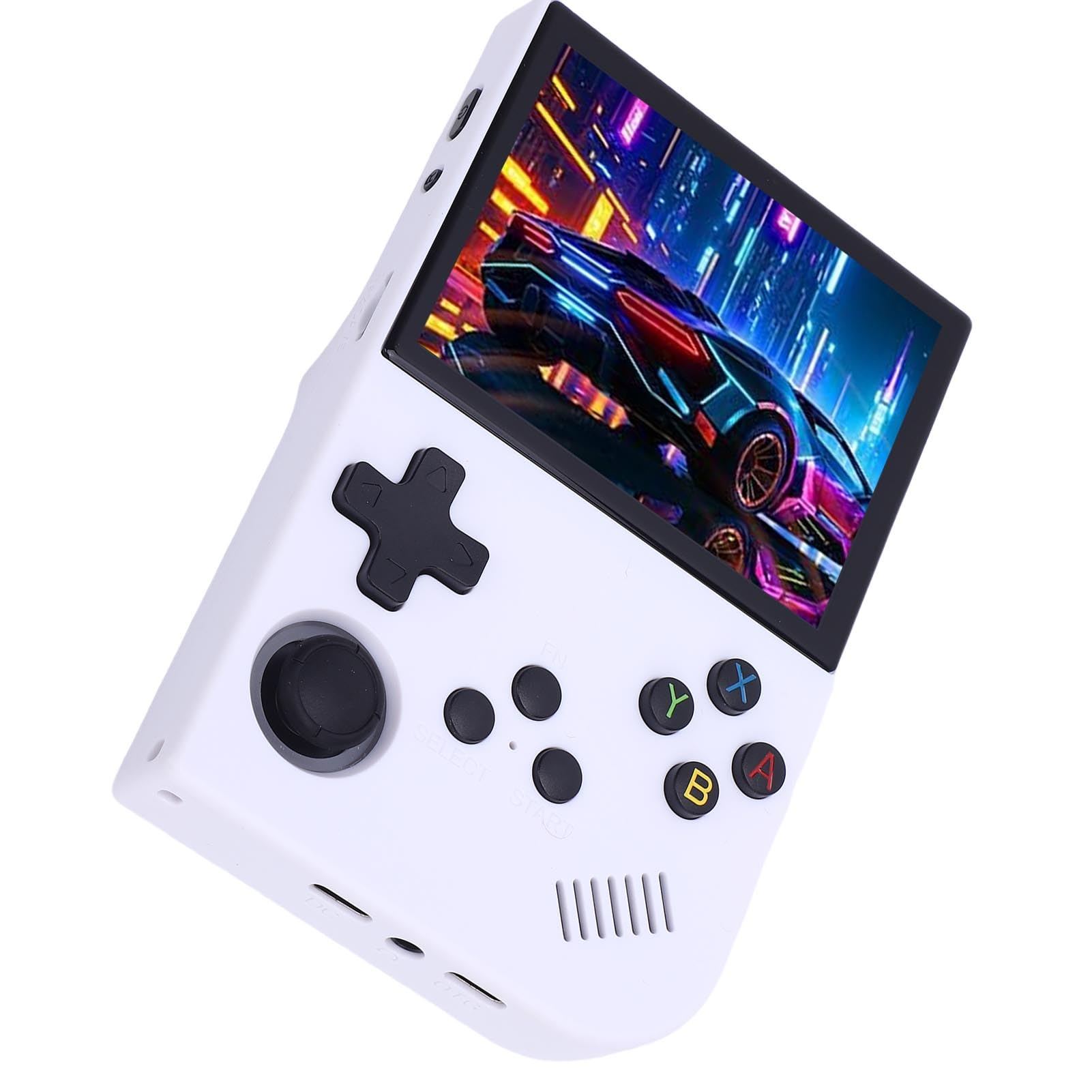 Yosoo Health Gear Retro-Handheld-Spielekonsole, Tragbare Spielekonsole mit Open-Source--System, 3,5-Zoll-640x480-Bildschirm, 3500-mAh- für Reise-Retro-Gaming-Fans (64G)