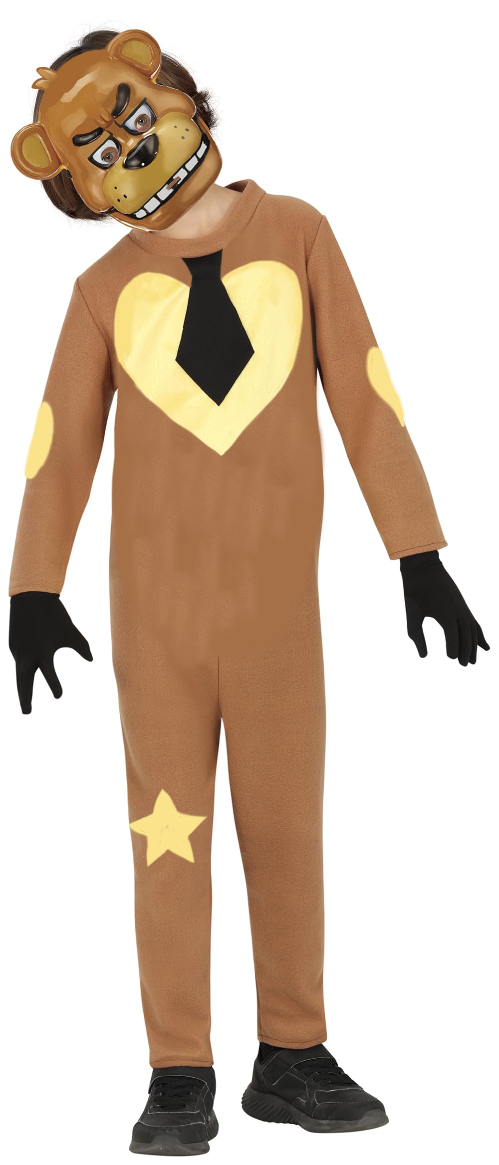 FIESTAS GUIRCA Boys 7-9 Years Robot Assassin Costume - Teddy Boys Fancy Dress - Halloween Costume, Brown - Image 2
