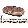 EILISON FitMax 3D XL Vibration Plate Exercise Machine - Whole Body Workout Vibration Fitness Platform w/Loop Bands - Home Workout for Lymphatic Drainage Machine for Weight Loss, Wellness, Recovery