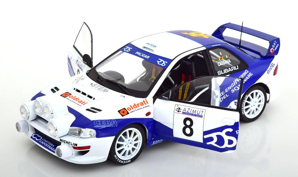 1/18 スバル インプレッサ S5 WRCラリー アジムット2000 ソリド製 Amazon.co.jp: solido 1/18 Subaru Impreza S5 WRC #8 Rally Azimut di