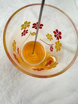 Amazon.co.jp: レトロ レトロ箸立て レトロポップ トーワ 黄色い花柄の