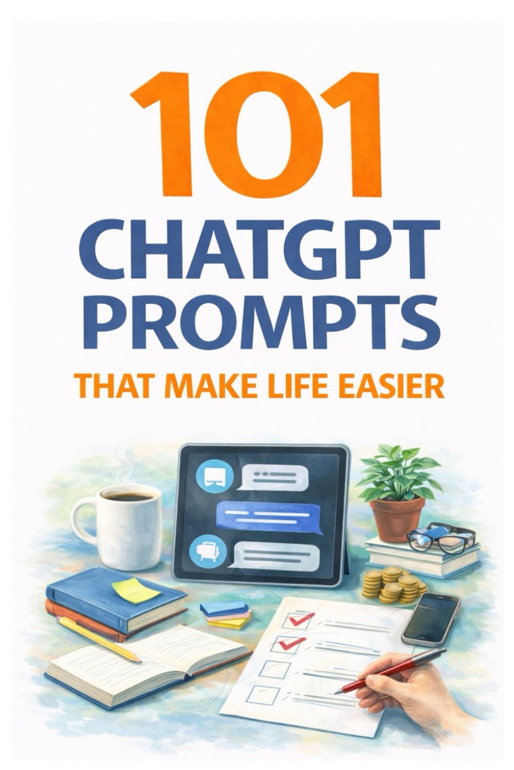 101 ChatGPT Prompts That Make Life Easier: Simple Prompts That Save Time, Boost Productivity, and Solve Everyday Problems (Becoming Your Best)