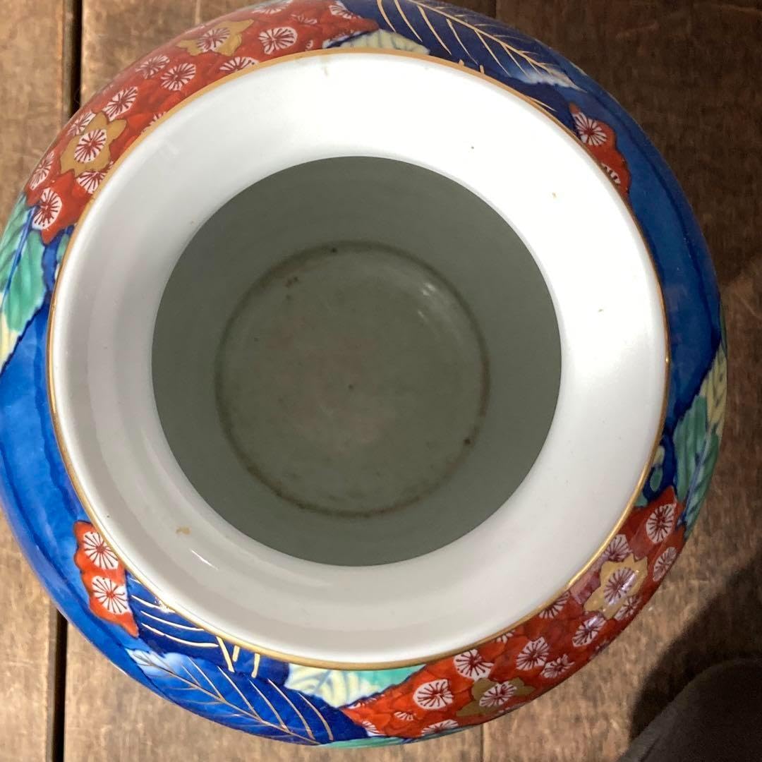 Amazon.co.jp: 有田焼 花舟 作 紫陽花図 花瓶 : ホーム＆キッチン