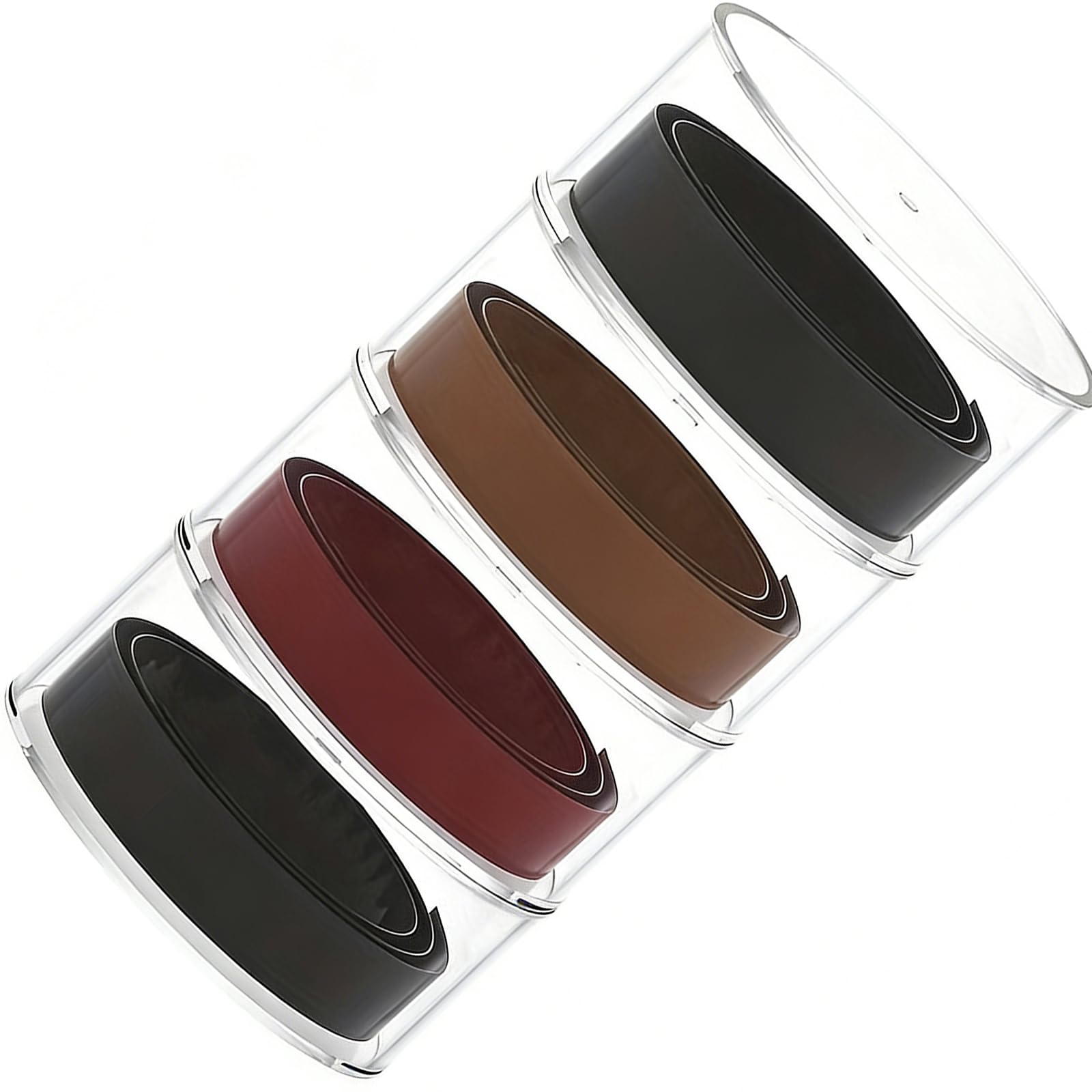 Jazuaiao B Multi Purpose Acrylic Storage Solution For Elts Jewelry Watches In 3 Stacking Visible Sections Stackable Elt Storage