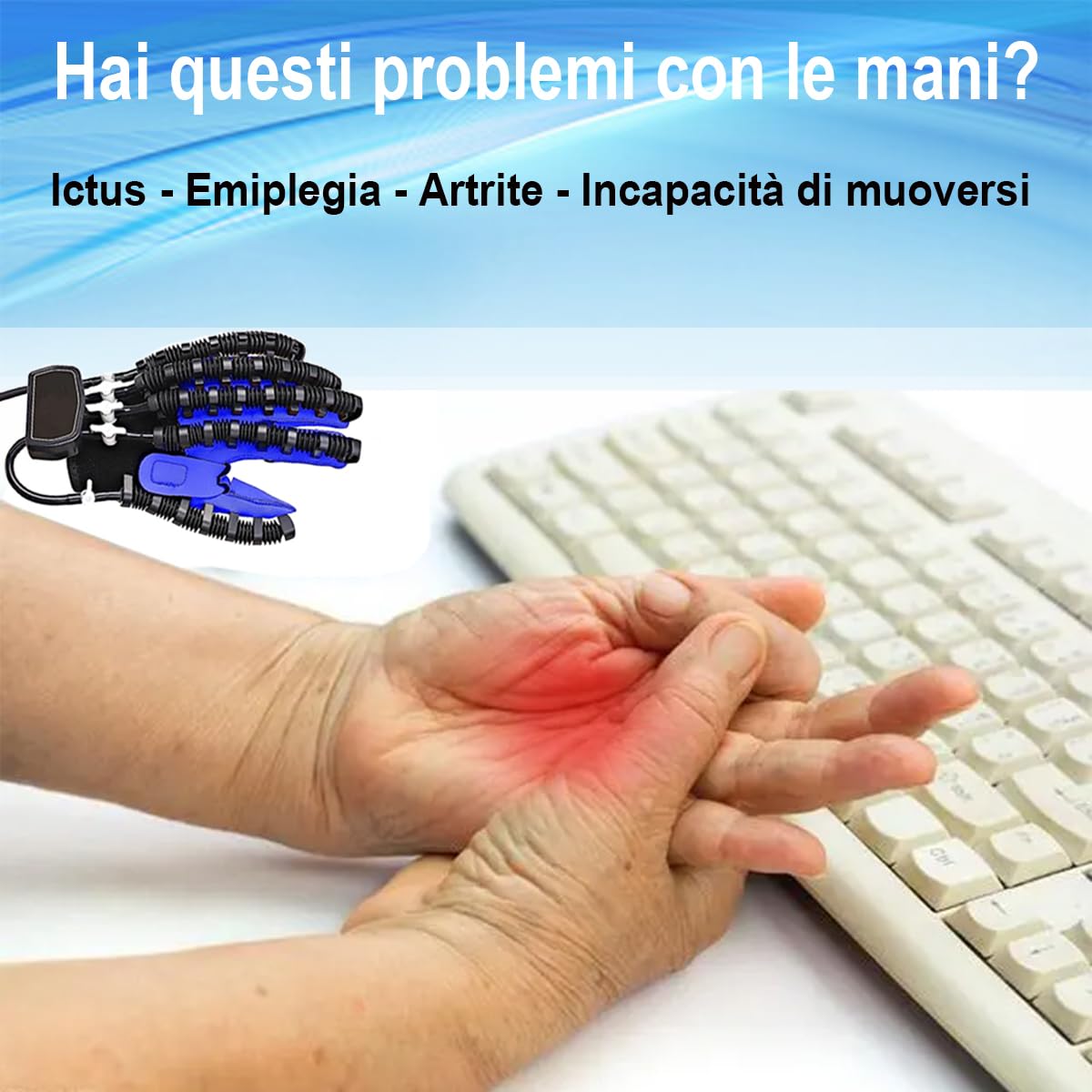 Guanti Per Robot Di Riabilitazione Per Emiplegia Da Ictus,Attrezzature Per L'allenamento Per Il Recupero Della Mano