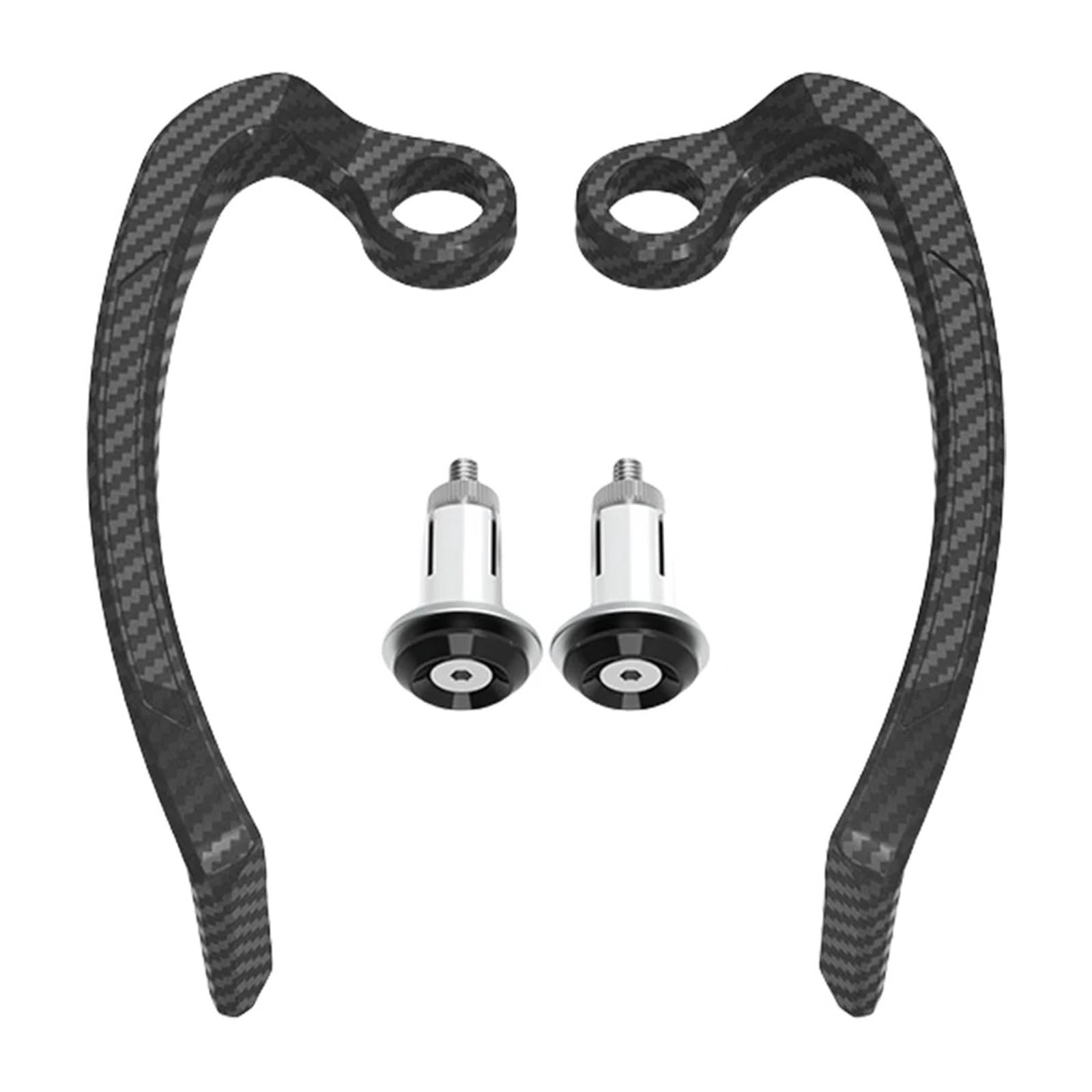 Mreqning Black Motorcycle Lever Guard Universal Cnc Aluminum Alloy Motorcycle Accessories Hand Guard Grips Brake Modification Handlebar Clutch Lever Protector