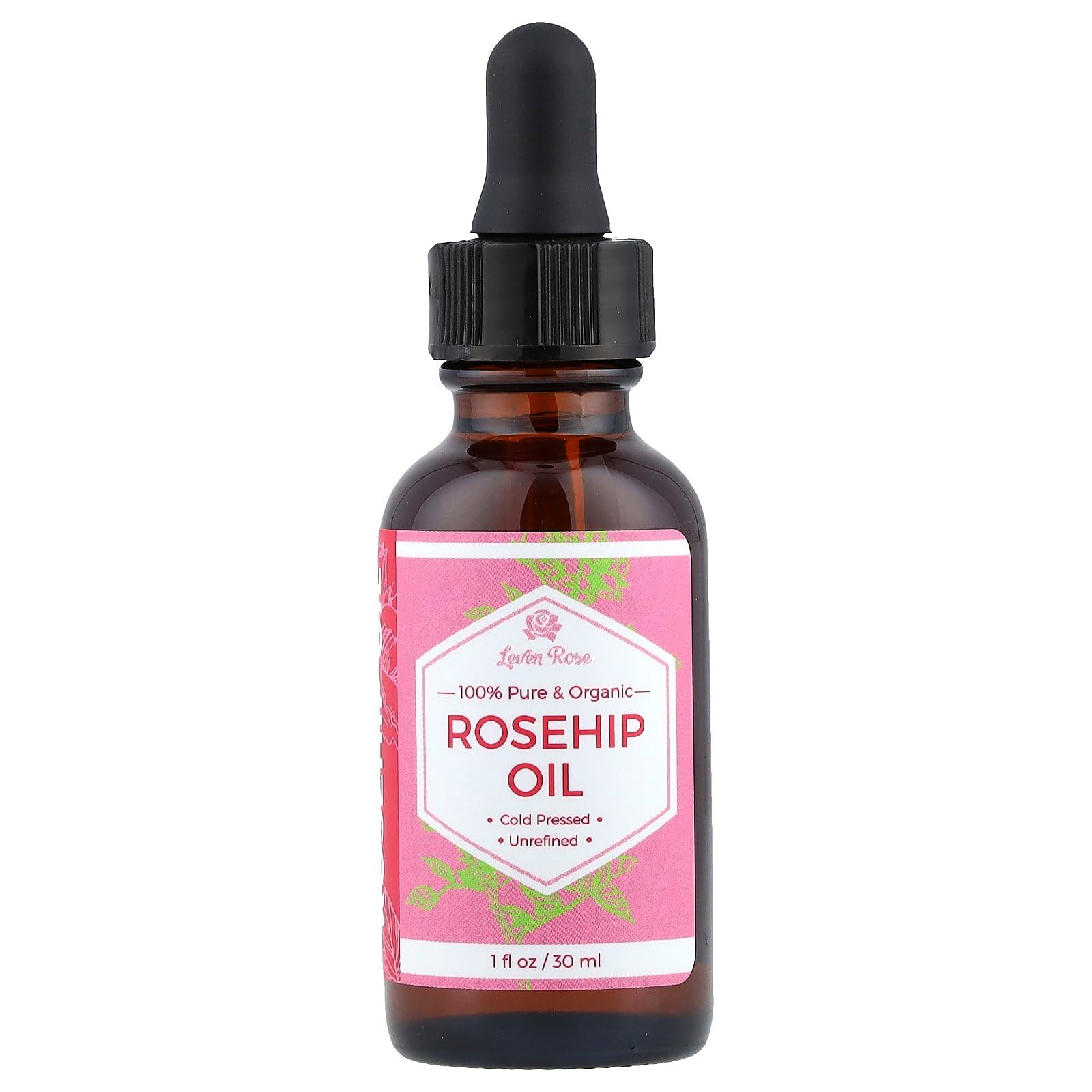 100% puro bio hagebuttenã ¶ L, 1 fl oz (30 ml) – Leven Rose