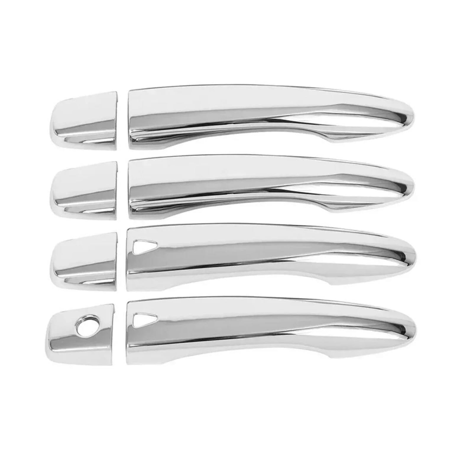 YSDSLS Car Exterior Door Handle Cover Sticker Moulding Trim Accessories for Nissan for X-Trail 2014-2017(Smart Silver)
