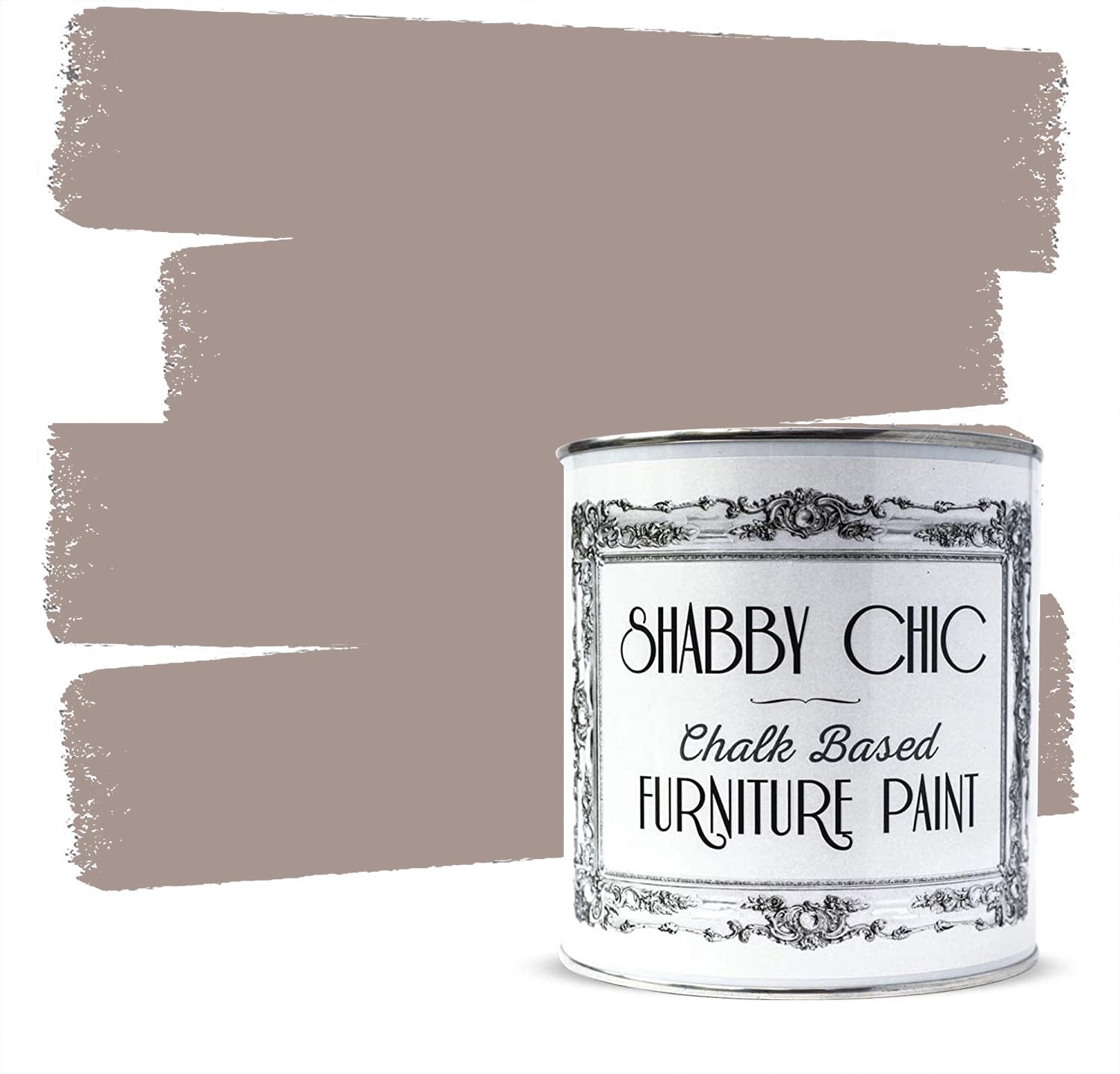Shabby Chic Chalk Based Furniture Paint, Latte - 1 L | Distressed Matt Finish for Furniture, Home Decor or DIY Projects | Interior & Exterior | Non-Sand, Suitable for Wood, Plastic & Metal