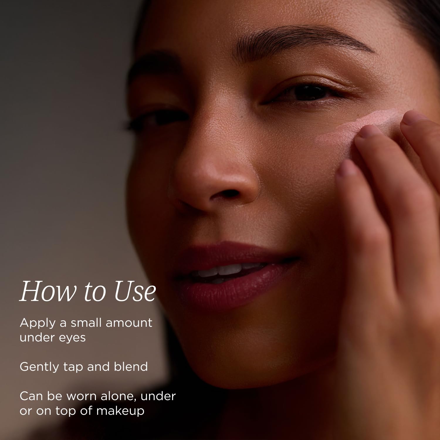 COLLEEN ROTHSCHILD Illuminating Tinted Eye Cream | Instant Brightening Effect | Nourishes & Targets Dark Circles | With Hyaluronic Acid, Caffeine, Pearlized Pigments & Peptides (0.5 fl oz)