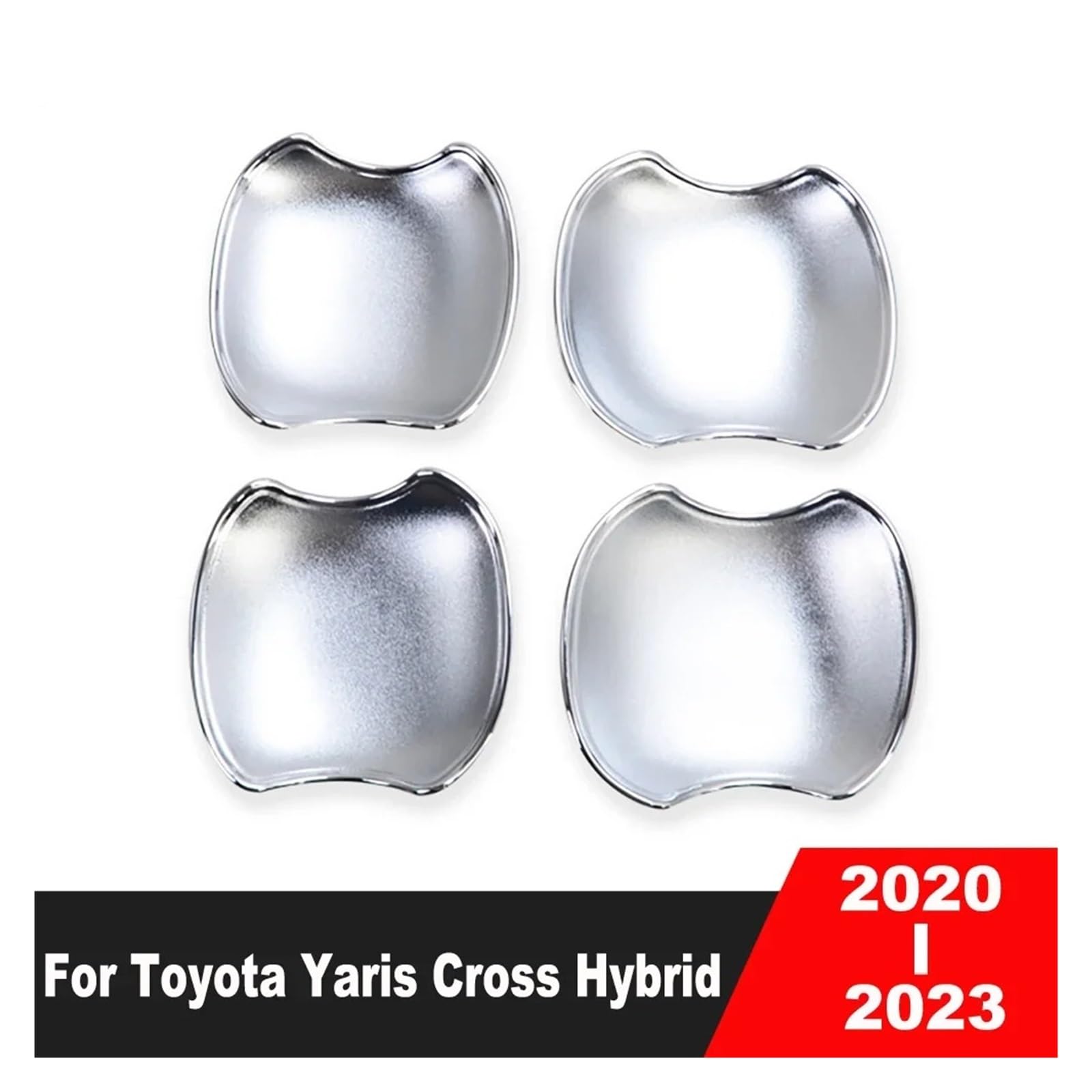 Osłona na miskę klamki drzwi bocznych samochodu, pasująca do Toyoty, Yaris Cross Hybrid 2020-2023