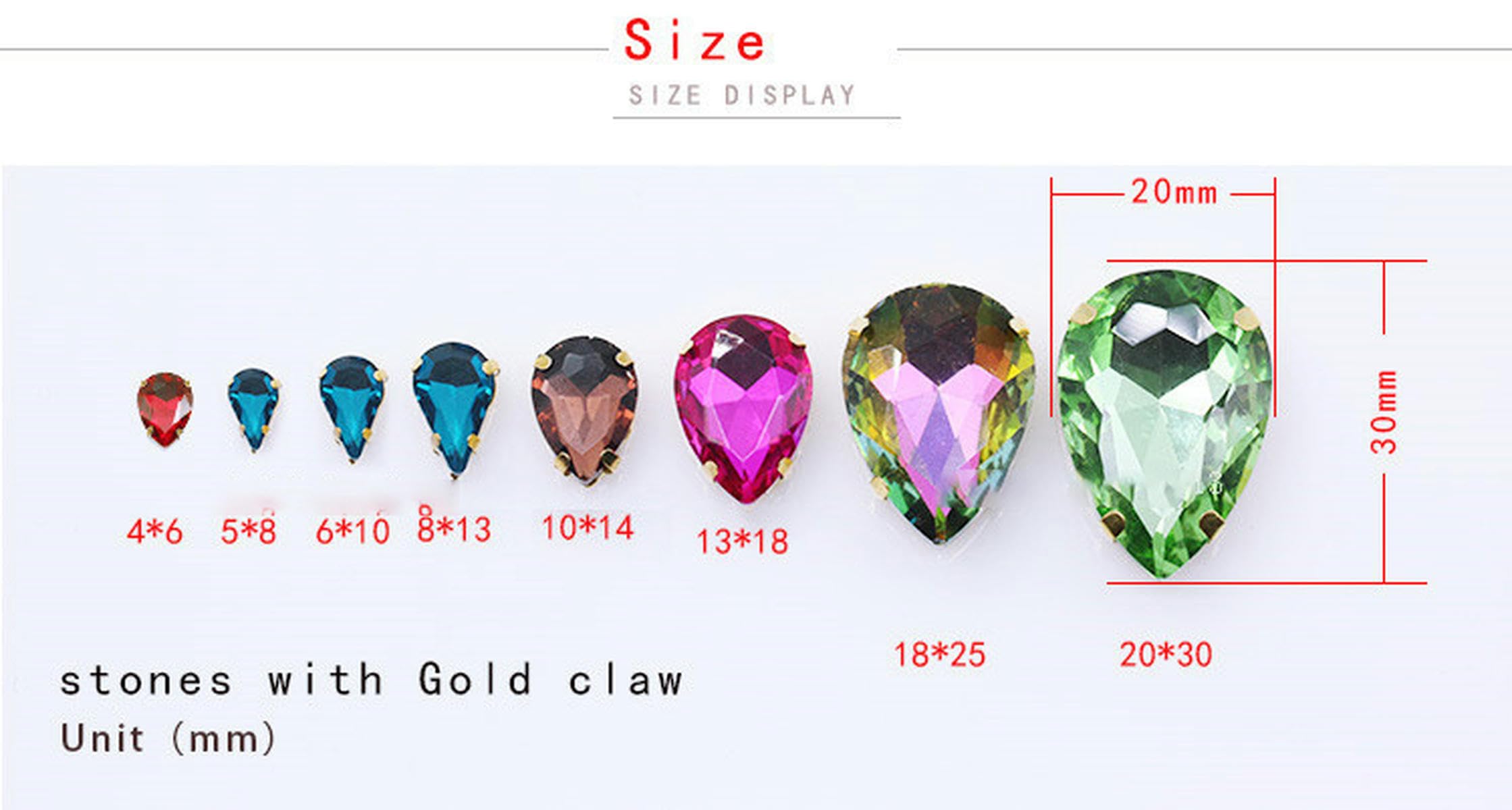 Strass Da Cucire, 10 Mm | Merceria E Tessuti