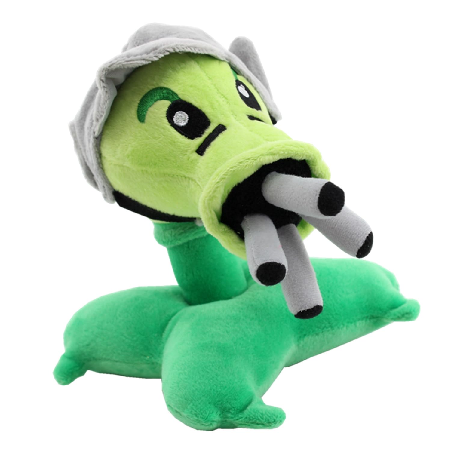 Laruokivi Plants Plush Toys Gatling Peashooter Stuffed Plushies Doll Figures Birthday Gift for Kids