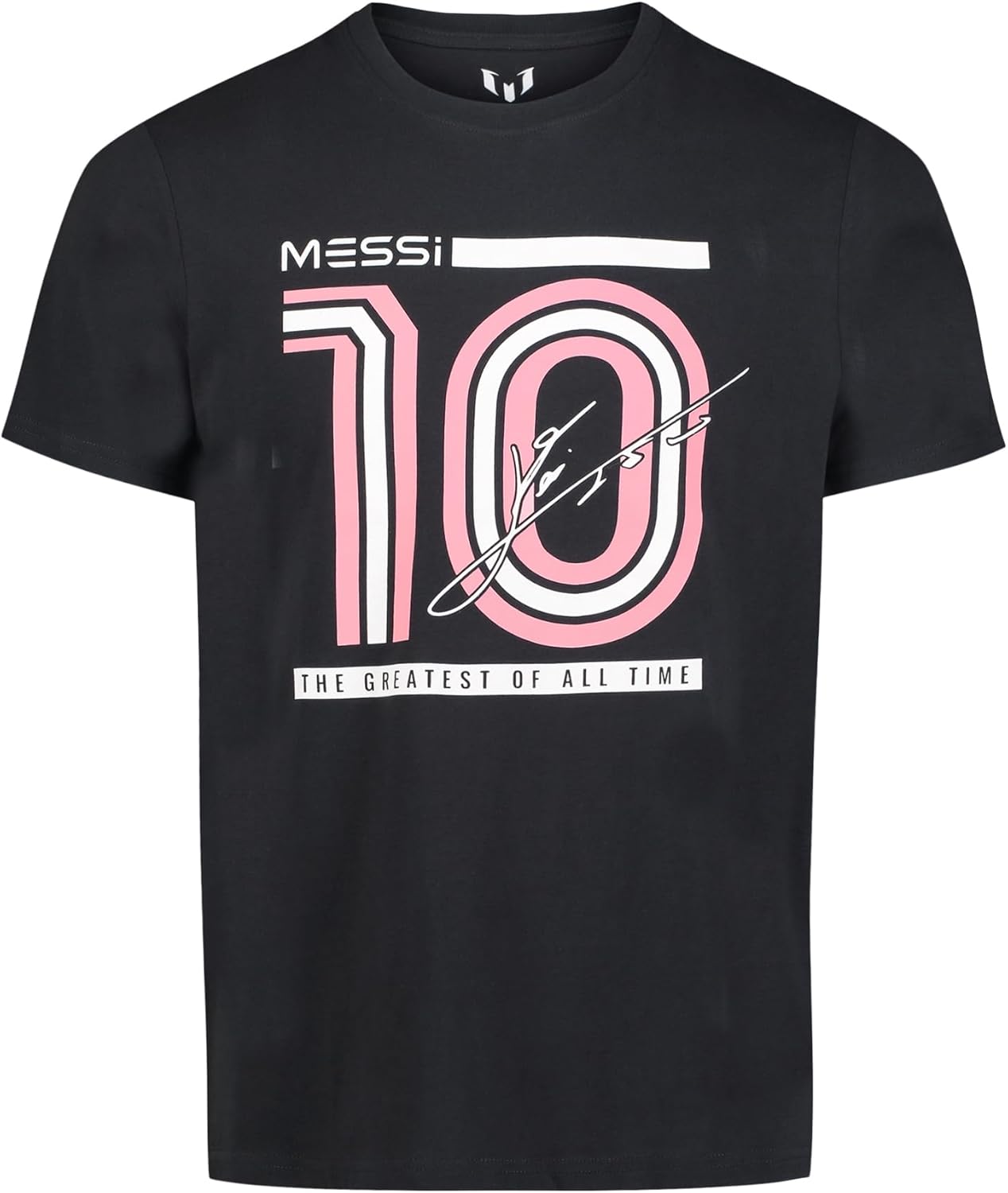 Messi Boys Lifestyle Short Sleeve T-Shirt, Slim-fit Graphic Tee, Cotton Blend Fabric - Image 5