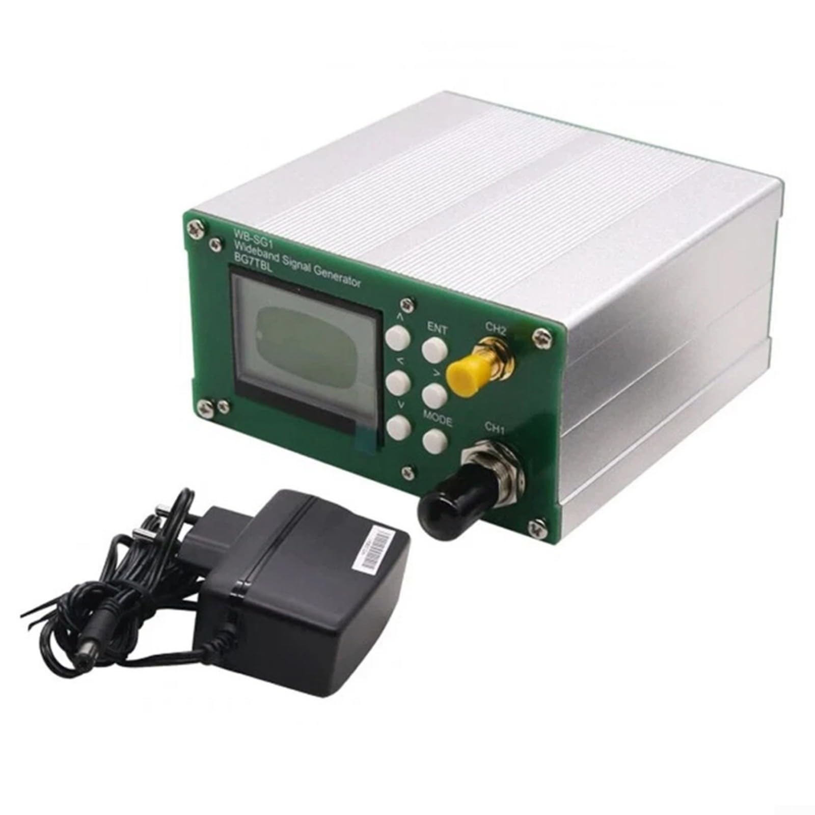 WB-SG1 Generatore di segnale RF a banda larga 1Hz-15GHz con OCXO, tecnologia DDS, LCD da 3,5 pollici, AM/FM/PM, alloggiamento in metallo per laboratorio e ricerca (1Hz-8G)