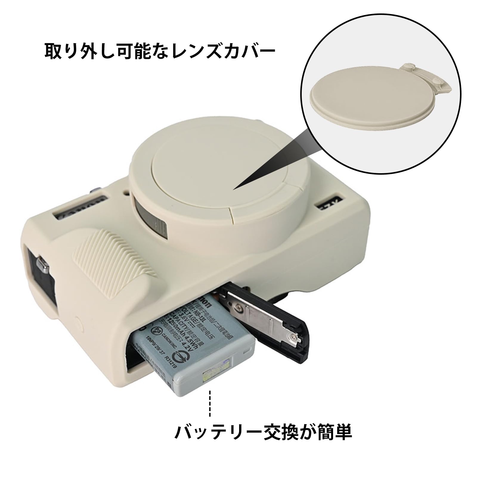 Amazon.co.jp: kinokoo for キャノン Canon PowerShot G7 X Mark III 