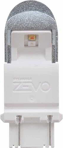Miniatura 2 de SYLVANIA - Bombilla LED ámbar ZEVO 3047 - Bombilla LED brillante, ideal para luces de estacionamiento y giro (contiene 2 bombillas)