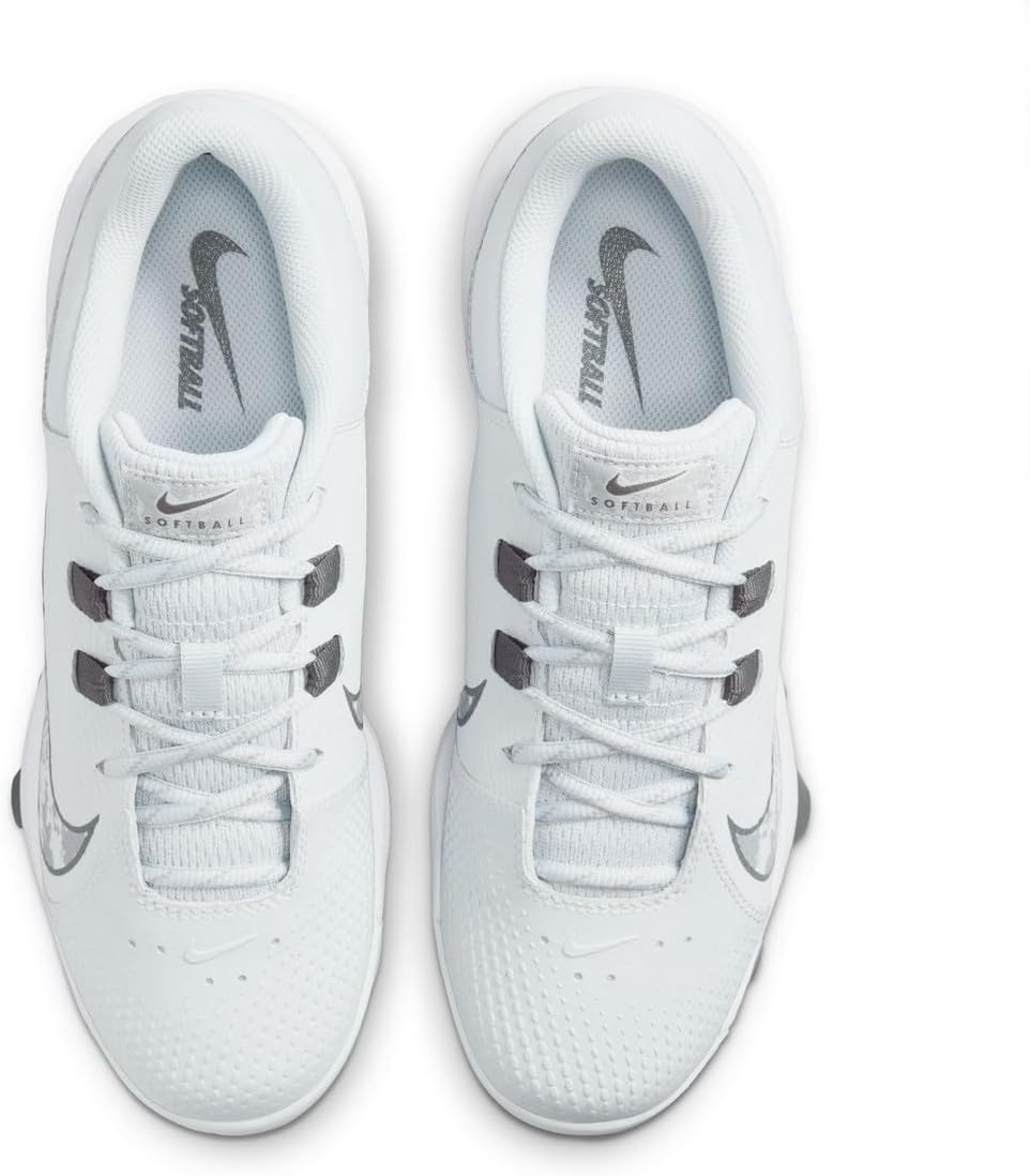 Nike Women's Hyperdiamond 4 Pro Rubber Molded Fastpitch Softball Cleats - Image 9