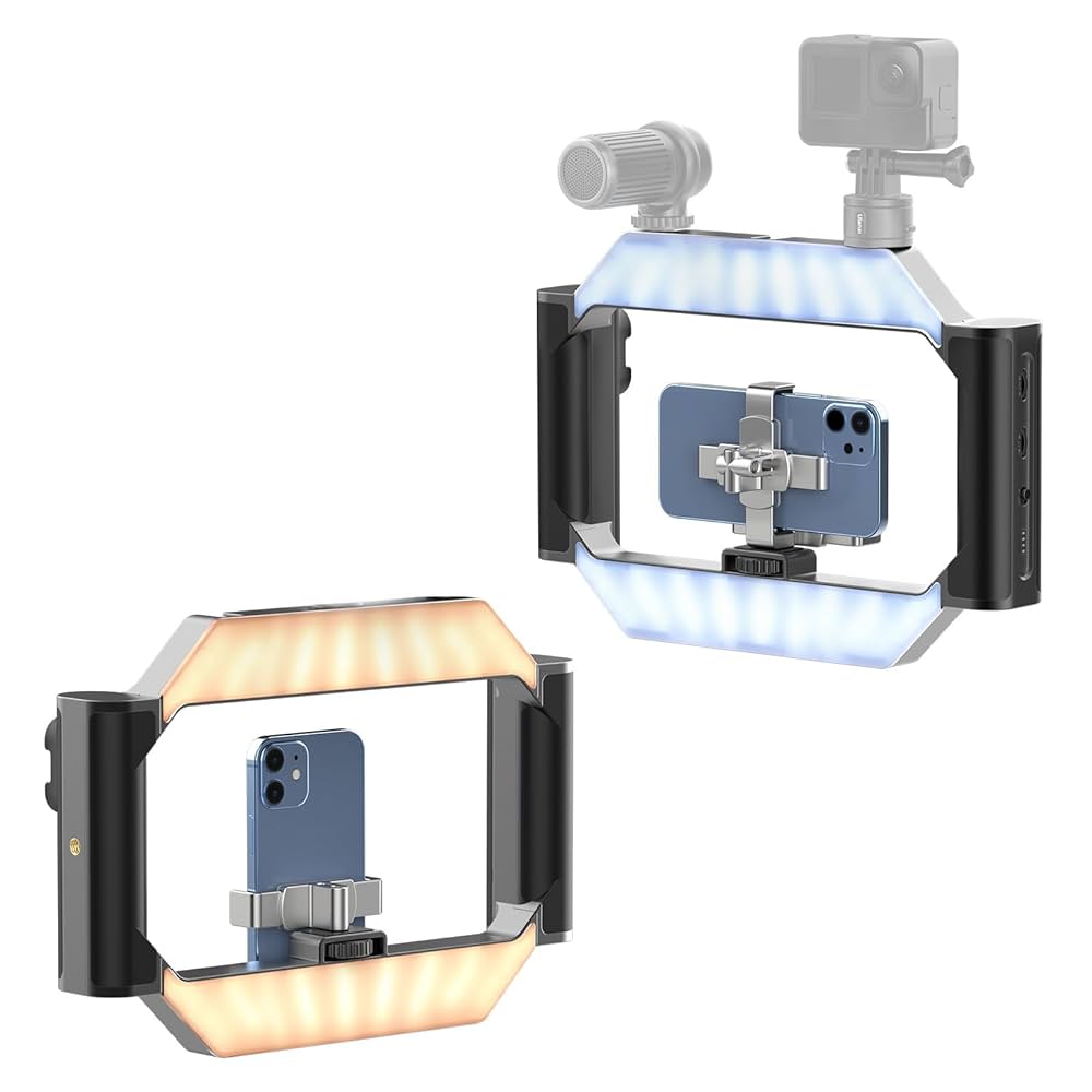 Amazon.com: ULANZI Smartphone Video Rig with Light, U-Rig