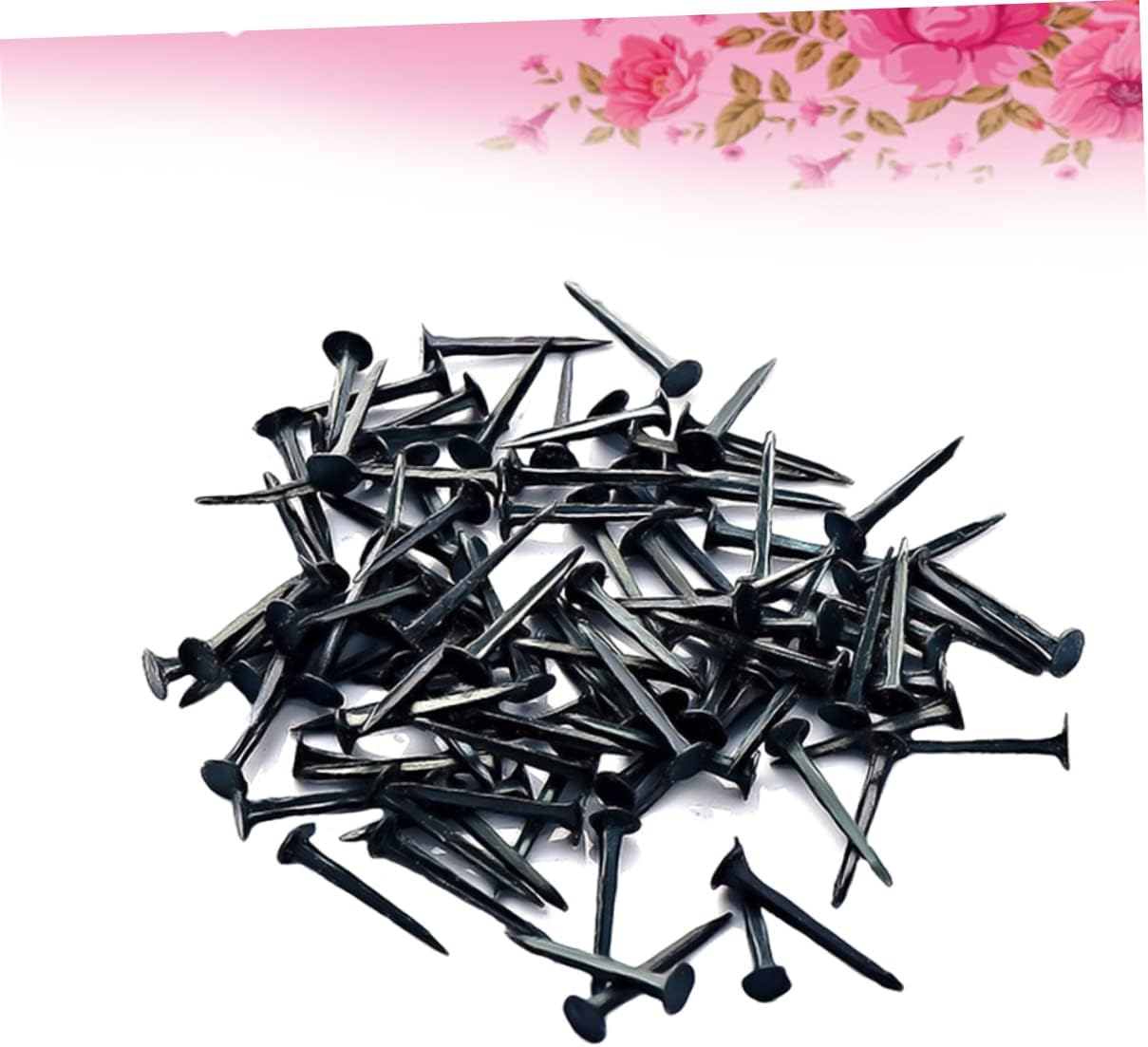 Anneome 500G Pack Brass Shoe Nails for Boot and Leather Heel Sole Repairs Rust-Resistant Replacement Tacks for Heavy Duty Shoes and Craft Projects