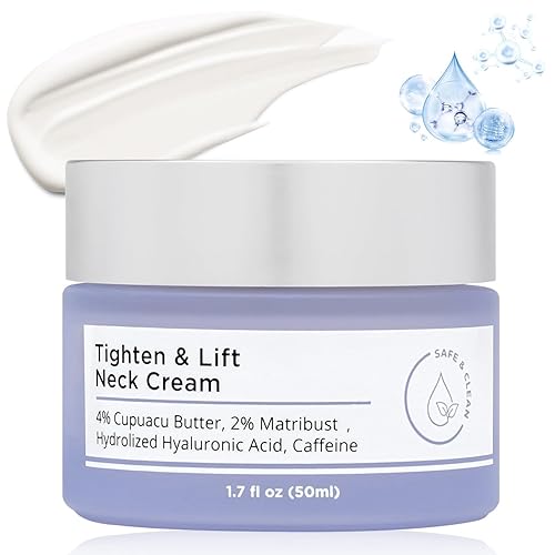 Crema reafirmante para el cuello que aprieta la piel flácida, aprieta y levanta la crema reafirmante para el cuello, crema para el cuello para piel